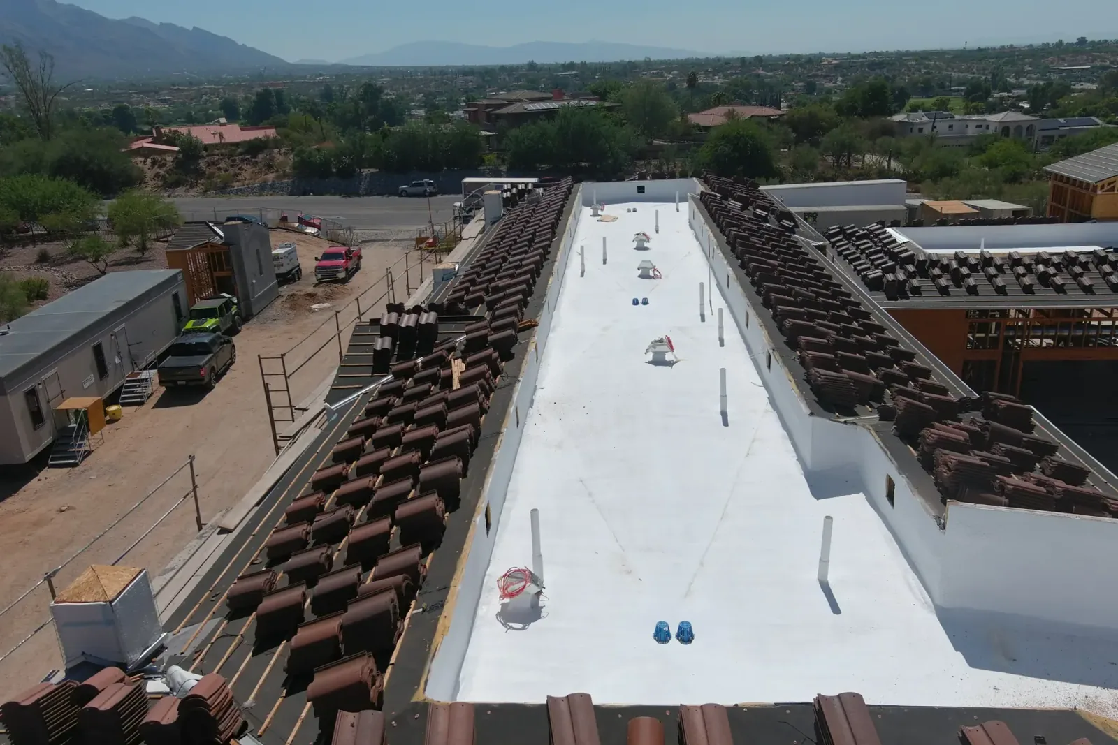 Membrane Puncture and Foot-Traffic Repair in Yuma, AZ